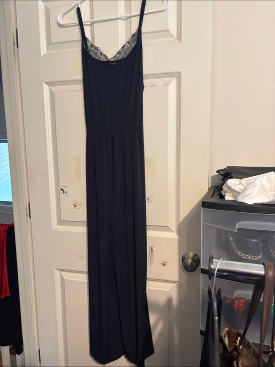 Express Pants - Express navy blue jumpsuit
